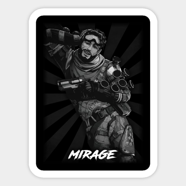 Mirage Sticker by Durro